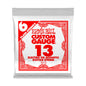 Ernie Ball P01013 Plain Steel .013 Electric Acoustic Guitar Single Strings 6-Pack