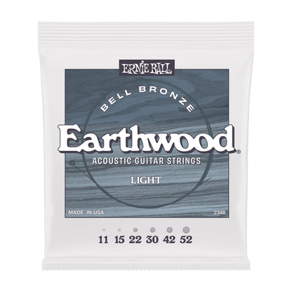 Ernie Ball P02348 Earthwood Bell Bronze Light Acoustic Strings 11-52