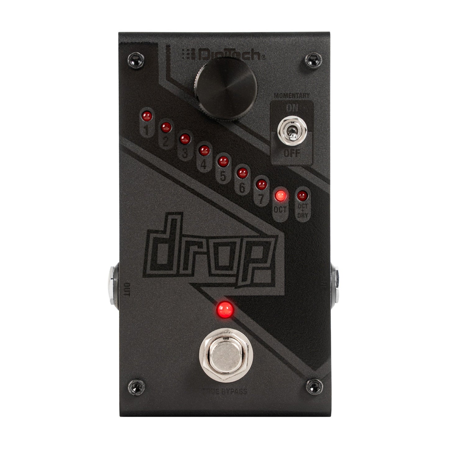 Digitech DROPBK-V-01– Polyphonic Drop Tune Pedal | Black