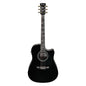 Ibanez AW391RCE-BKH - Acoustic Electric Guitar | Black High Gloss