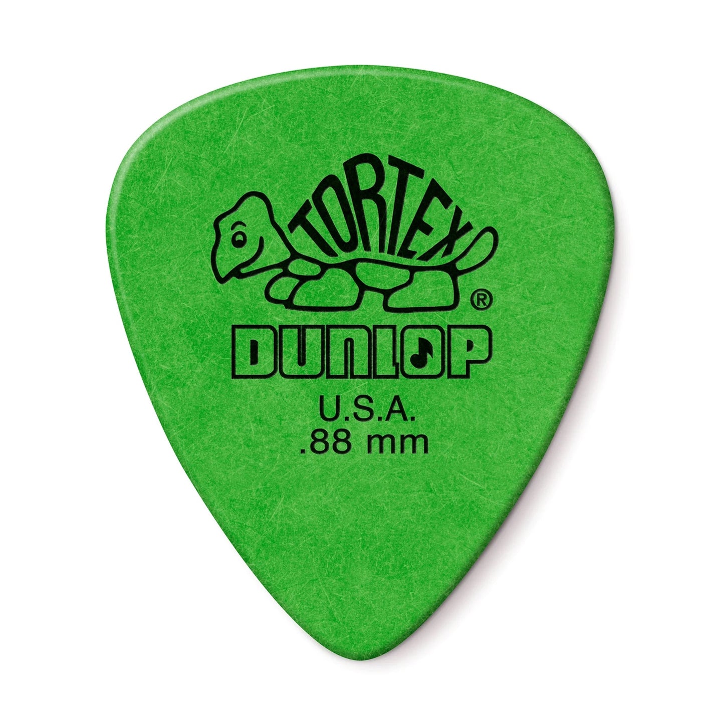 Dunlop 418-088 Tortex Guitar Pick .88mm | Green