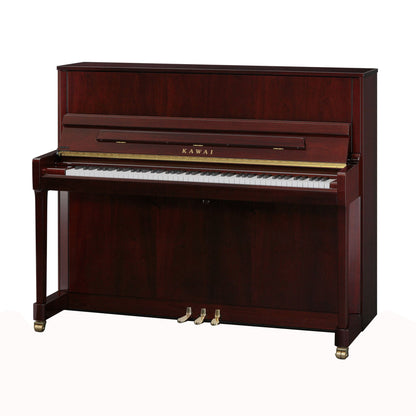 Kawai K-300 Upright Piano With Bench | Mahogany Polish