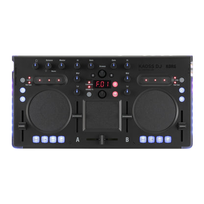 Korg KAOSS DJ Controller & Audio Interface | 120 Effects | Black