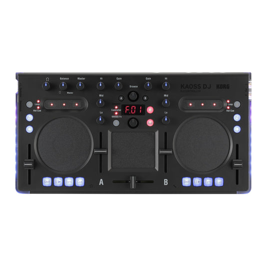 Korg KAOSS DJ Controller & Audio Interface | 120 Effects | Black