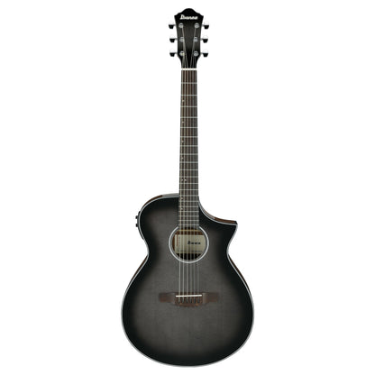 Ibanez AEWC11-TCB - Acoustic Electric Guitar | Transparent Charcoal Burst High Gloss