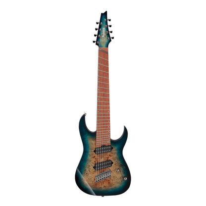 Ibanez RGMS8PB-CBS 8-String Electric Guitar | Cosmic Blue Starburst