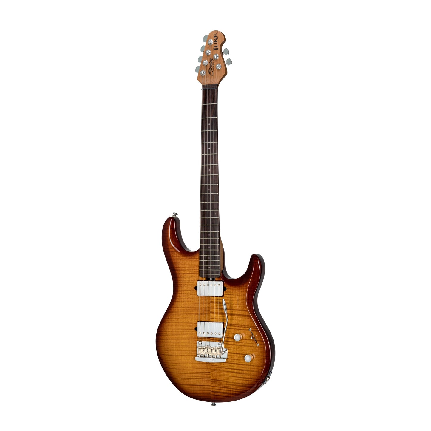 Sterling LK100-HZB – Steve Lukather 6-String Electric Guitar | Hazel Burst