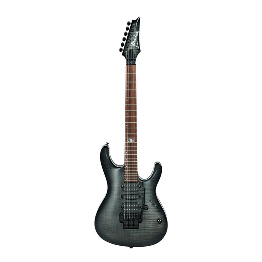 Ibanez KIKO10BP-TGB Kiko Loureiro Electric Guitar | Transparent Gray Burst