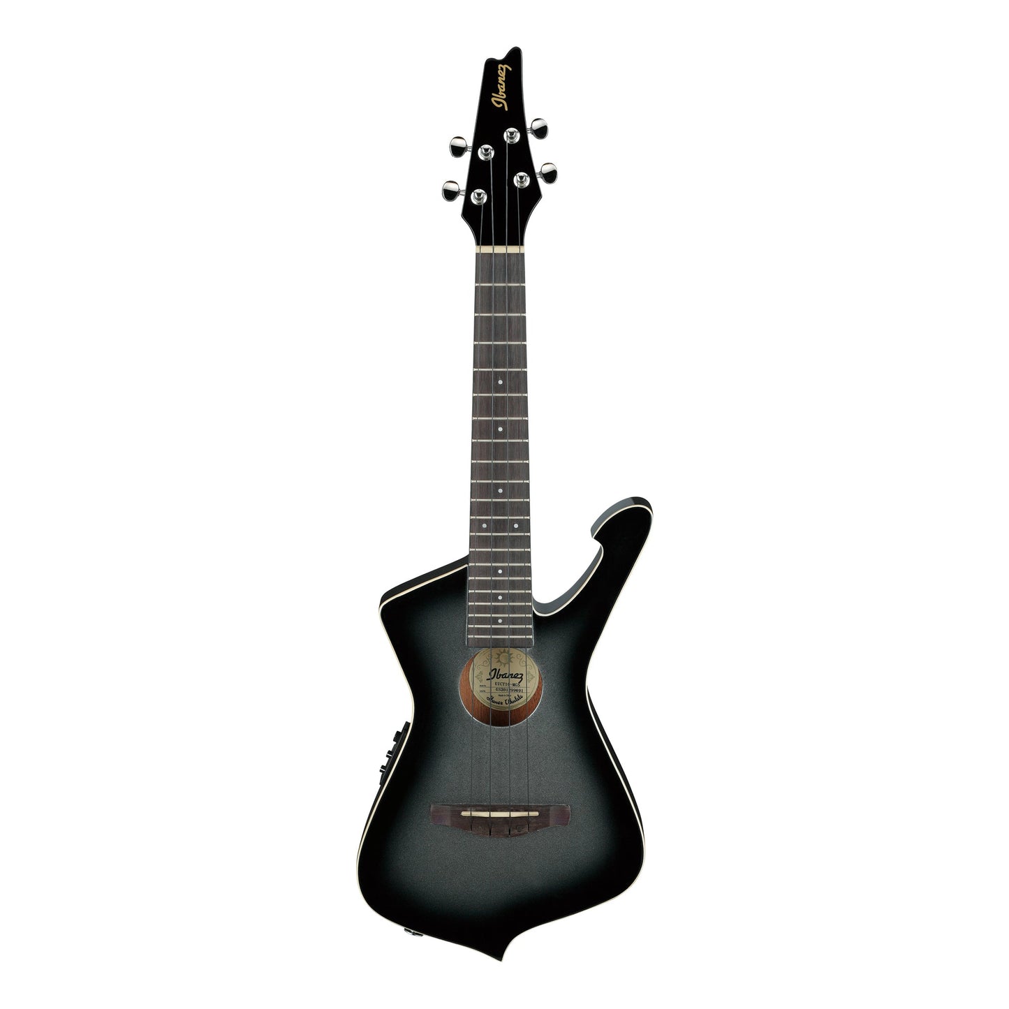 Ibanez UICT10-MGS – Tenor Ukulele | Metallic Gray Sunburst