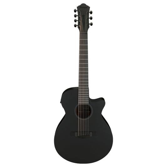 Ibanez AEG721-BOT - 7-String Acoustic Electric Guitar | Black Out