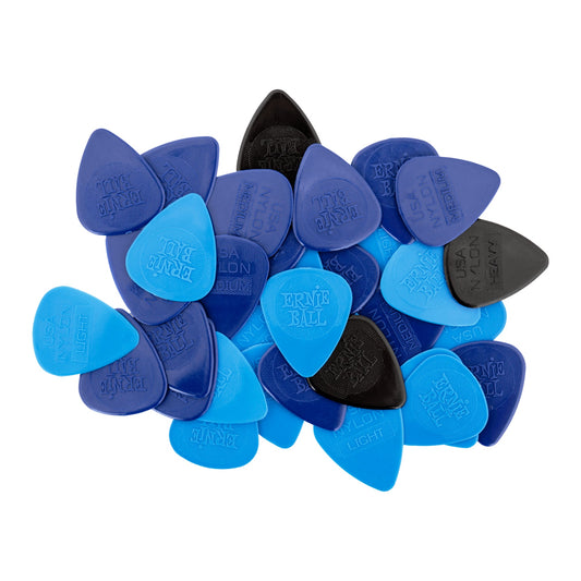 Ernie Ball P09133 Nylon Guitar Picks Mixed Thickness 50 Pack