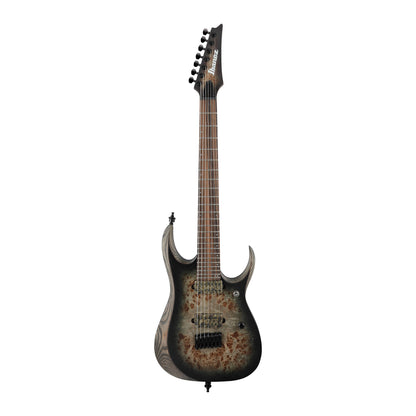 Ibanez RGD71ALPA-CKF 7-String Electric Guitar | Charcoal Burst Black Stained Flat