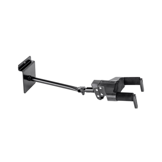 Hercules GSP41SB Plus Guitar Slat Wall Hanger | Black