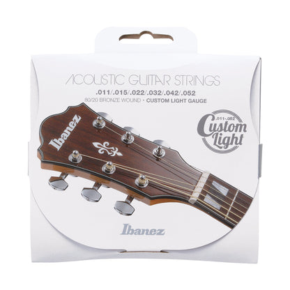 Ibanez IACS62C – 80/20 Bronze Acoustic Guitar Strings 11-52