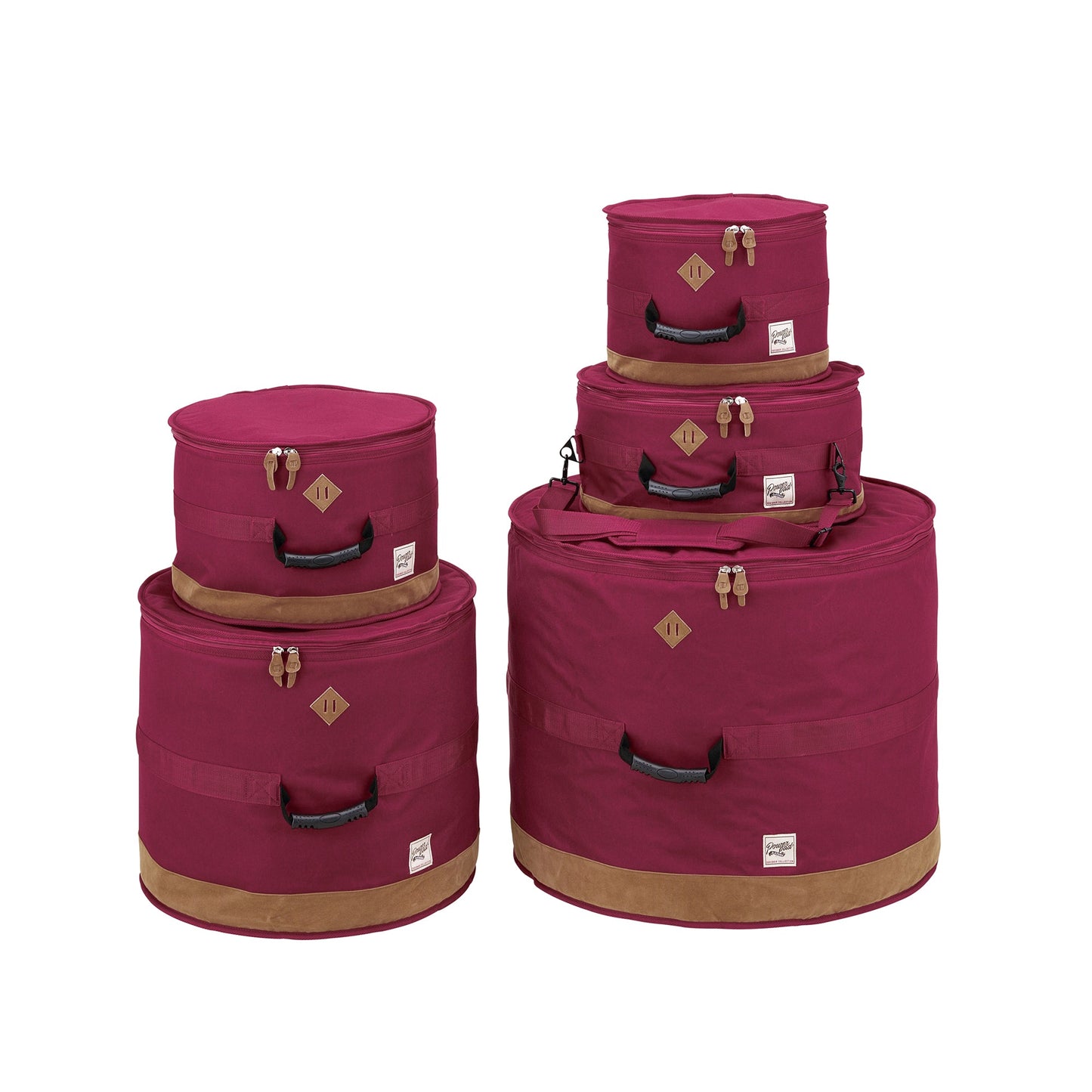 TAMA TDSS52KWR – 5-Piece Drum Bag Set | 22" BD | Wine Red