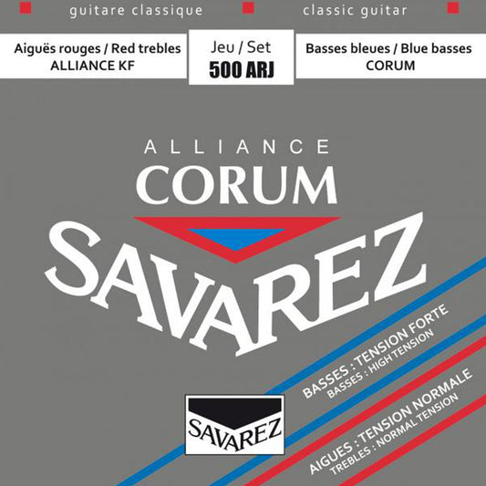 Savarez 500ARJ Alliance Corum Classical Guitar Strings | Mixed Tension