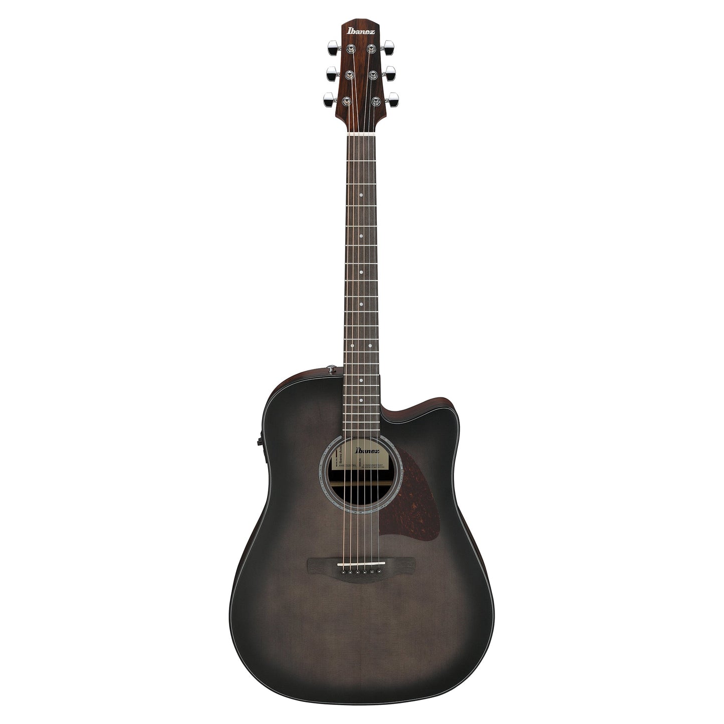Ibanez AAD70CE-TBN - Acoustic Electric Guitar | Transparent Charcoal Burst