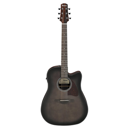 Ibanez AAD70CE-TBN - Acoustic Electric Guitar | Transparent Charcoal Burst
