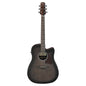 Ibanez AAD70CE-TBN - Acoustic Electric Guitar | Transparent Charcoal Burst