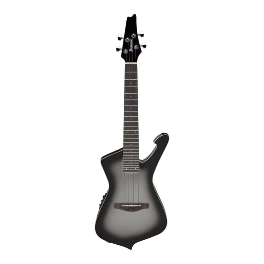 Ibanez UICT100-MGS – Iceman Tenor Ukulele | Metallic Gray Sunburst