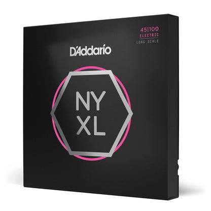 D'Addario NYXL45100 NYXL Bass Guitar Strings Regular Light 45-100