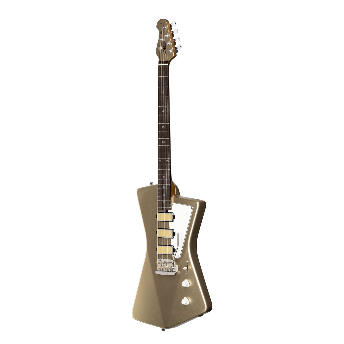 Sterling GOLDIE-CSH – St. Vincent Goldie Electric Guitar | Cashmere
