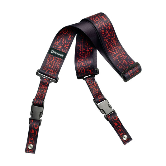 DiMarzio DD2243 Steve Vai ClipLock Art Strap | Black