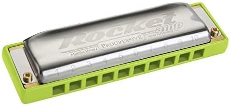 Hohner Rocket Amp – Diatonic Harmonica | Key C | Green