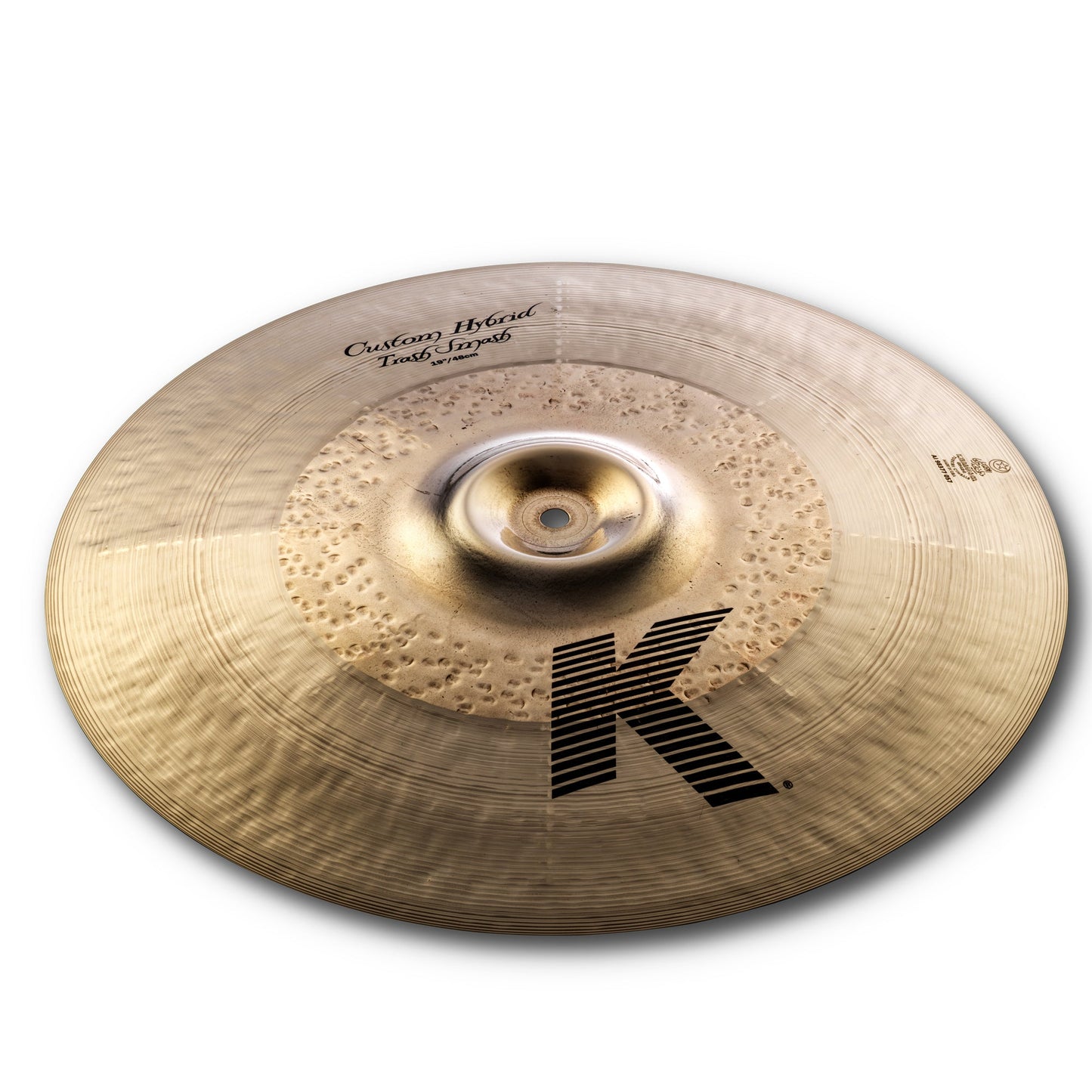 Zildjian K0954 19" K Custom Hybrid Trash Smash Cymbal