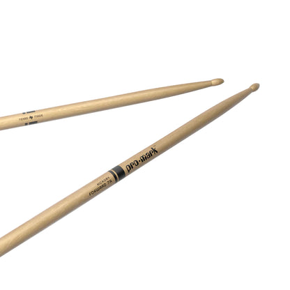 Promark TX7AW Classic Forward Hickory 7A Drumsticks | Oval Wood Tip | Forward Balance | Wooden