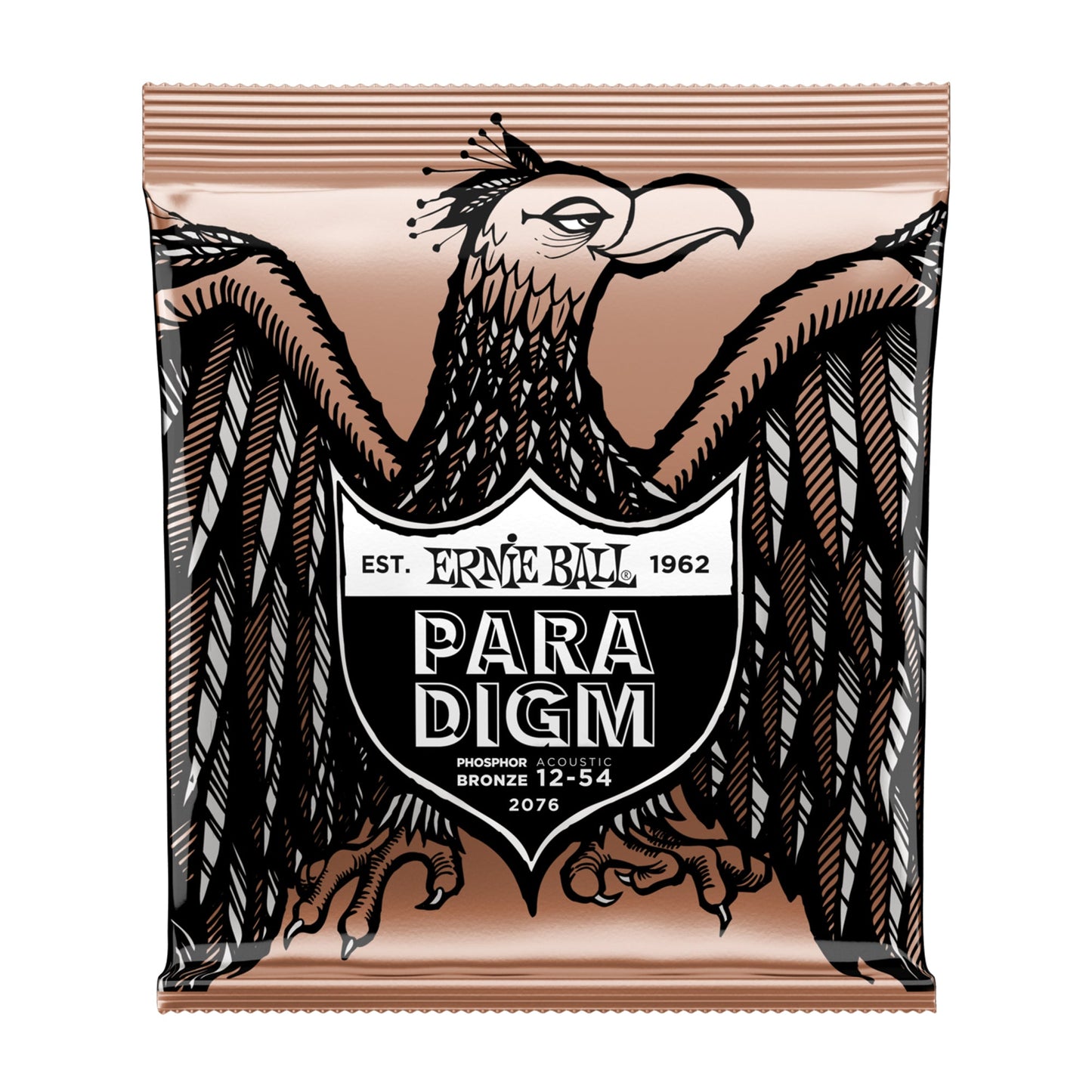 Ernie Ball P02076 Paradigm Phosphor Bronze Medium Light Acoustic Strings 12-54