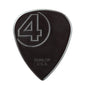Dunlop 447PJR138 Jim Root Nylon Pick 1.38mm | Black
