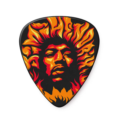 Dunlop JHP14HV Hendrix Voodoo Fire Picks Heavy
