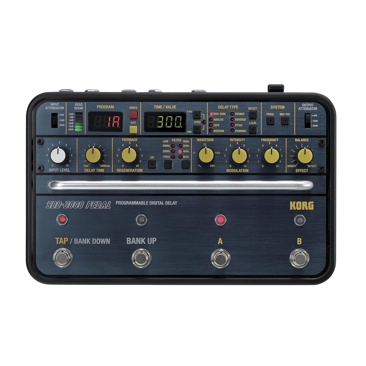 Korg SDD-3000-PDL Programmable Digital Delay Pedal