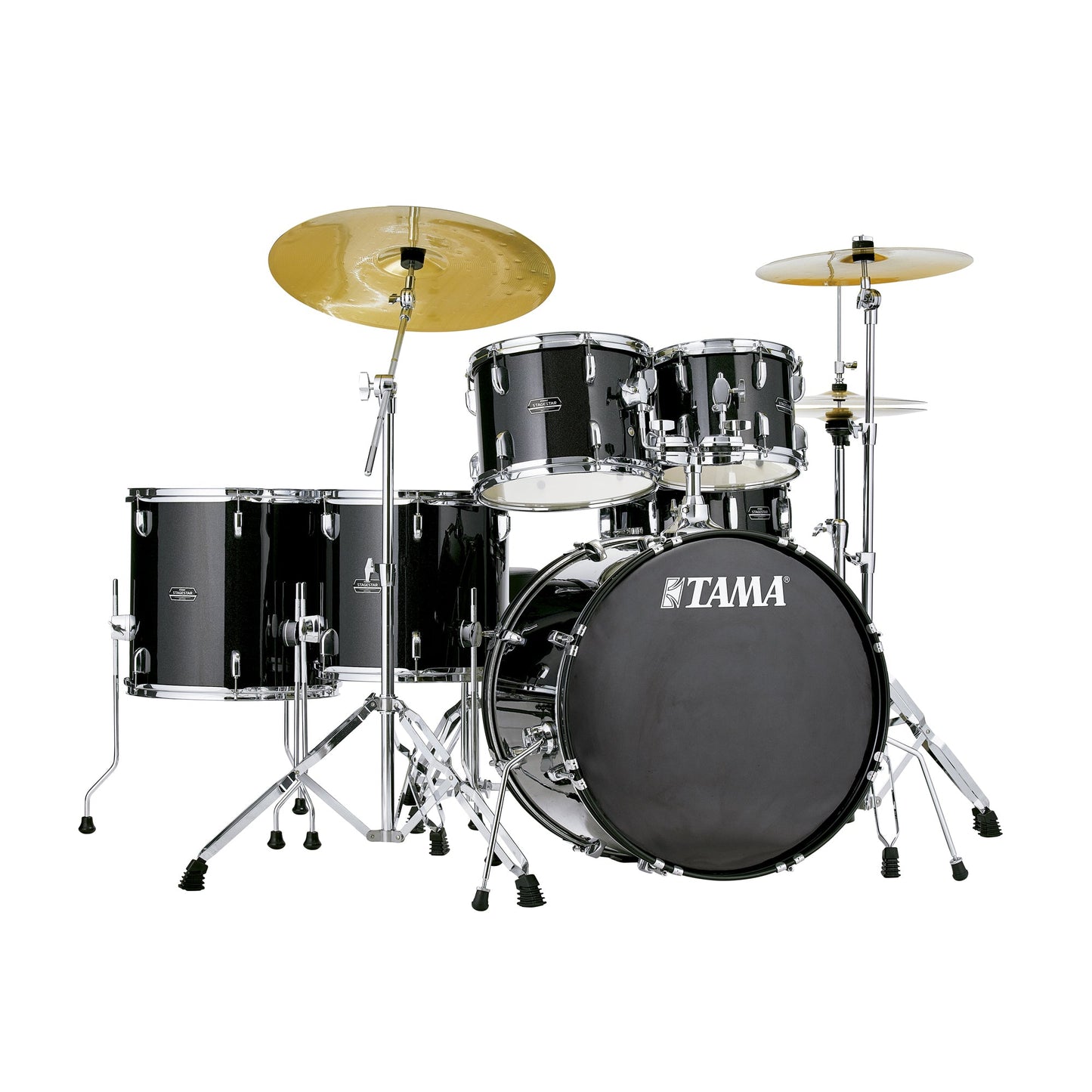 TAMA ST62H6-BNS – Acoustic Drums | 6-Piece | Black Night Sparkle