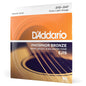 D'Addario EJ15 Phosphor Bronze Acoustic Guitar Strings Extra Light