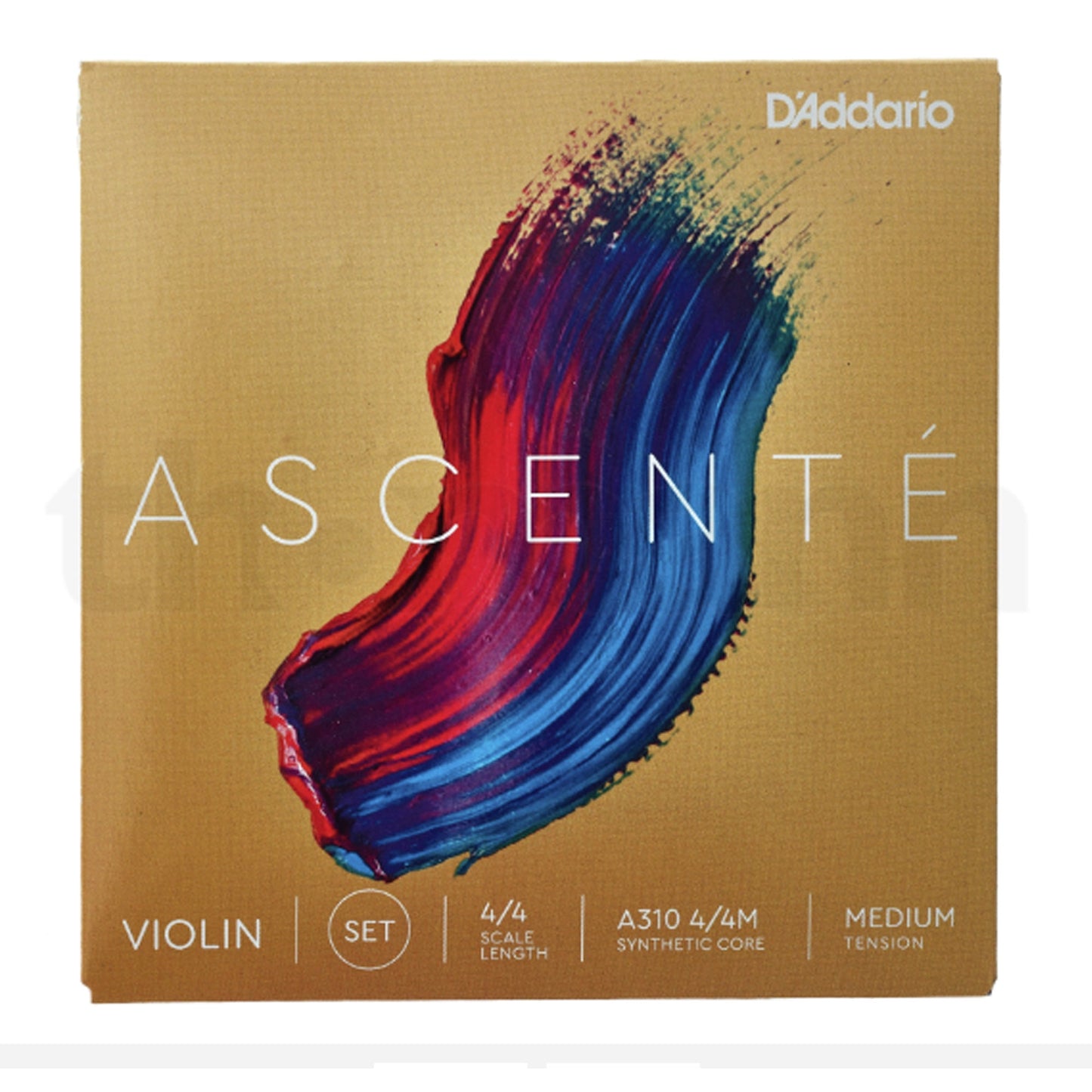 D'Addario A310 Ascenté Violin String Set 4/4 Medium Tension