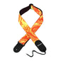 DiMarzio DD3145 Steve Vai Microfiber Guitar Strap | Orange Universe