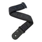 D'Addario 50B01 Black Satin Woven Guitar Strap 50mm