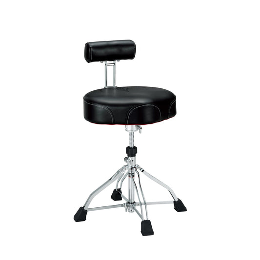 TAMA HT741B – Ergo-Rider Drum Throne With Backrest | Black