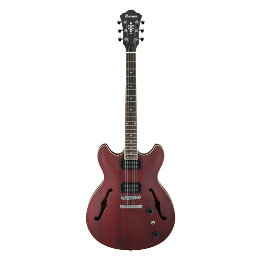 Ibanez AS53-TRF – Semi-Hollow Guitar | Transparent Red Flat