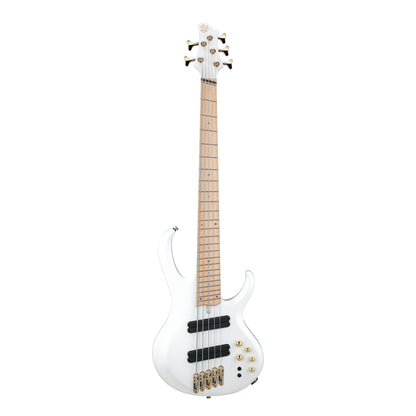 Ibanez BTB605MLM-PWM Bass Guitar | Pearl White Matte