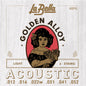 LaBella 40PS Acoustic Guitar Strings | Light | 80/20 Brass