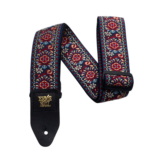 Ernie Ball P04091 Classic Jacquard Guitar Strap Adjustable Royal Bloom