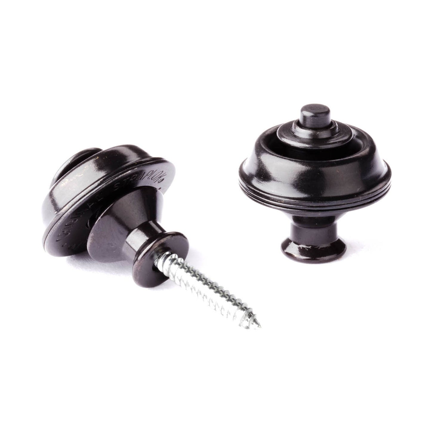 Dunlop SLS1033BK Straplok Strap Retainers | Black