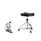 TAMA HED2G – 2-Piece Hardware Kit | Black & Chrome