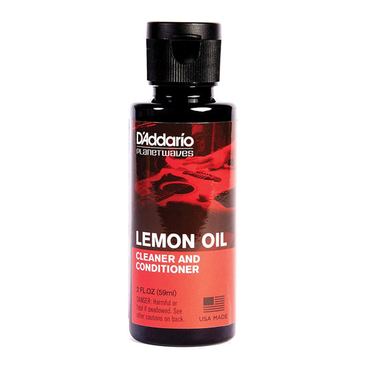 D'Addario PW-LMN Lemon Oil Fretboard Cleaner Conditioner Guitar