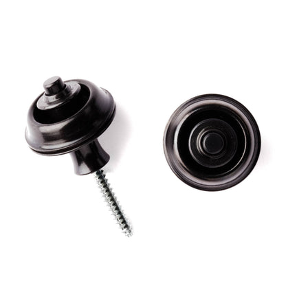 Dunlop SLS1103BK Straplok Original Retainers | Black