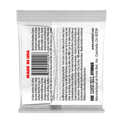 Ernie Ball P01008 Plain Steel .008 Electric Acoustic Guitar Single Strings 6-Pack