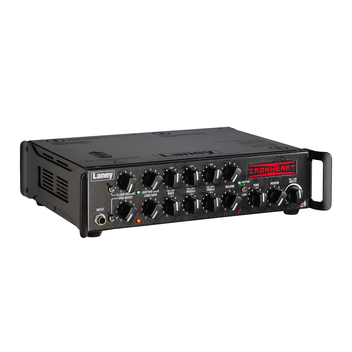 Laney IRT-SLS Iron Heart 300W Hybrid Guitar Amp Head | Black